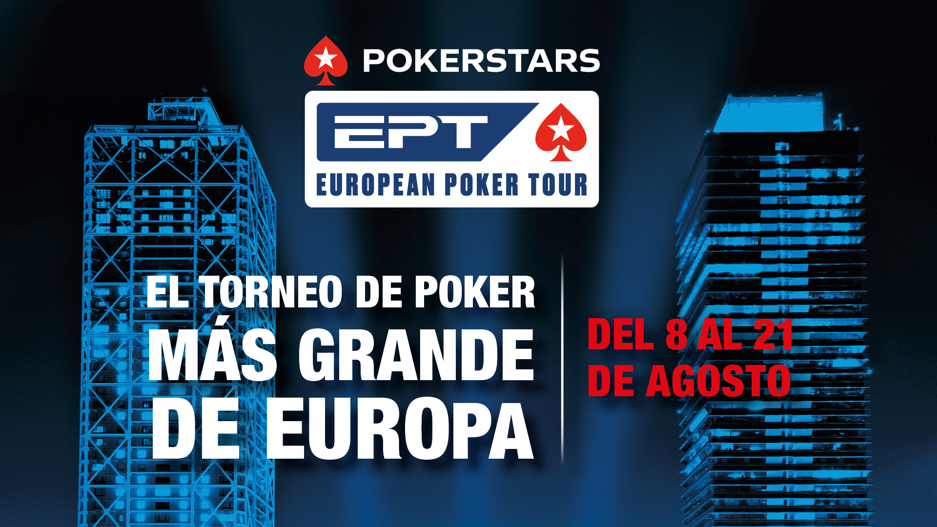 Casino Barcelona volverá a convertirse en la  capital mundial del poker con el European Poker Tour y el CEP de la mano de Pokerstars